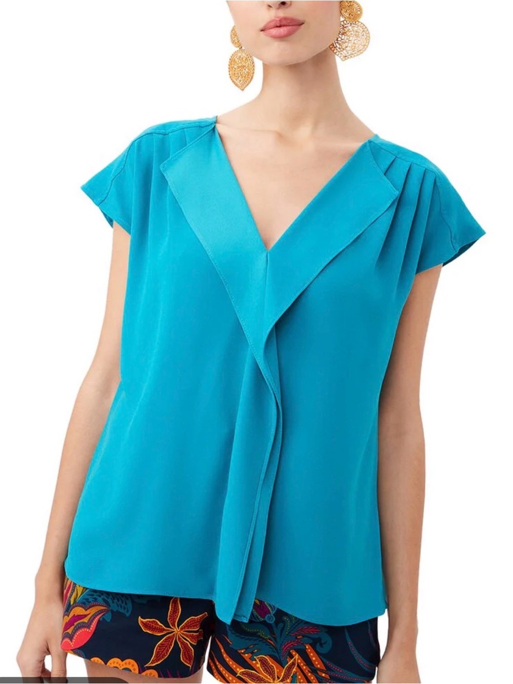 Trina Turk Banita Blouse-NWT XL
